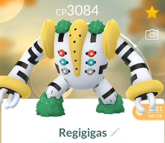 EX-Legendary Regigigas Service - Pokemon GO Account Service