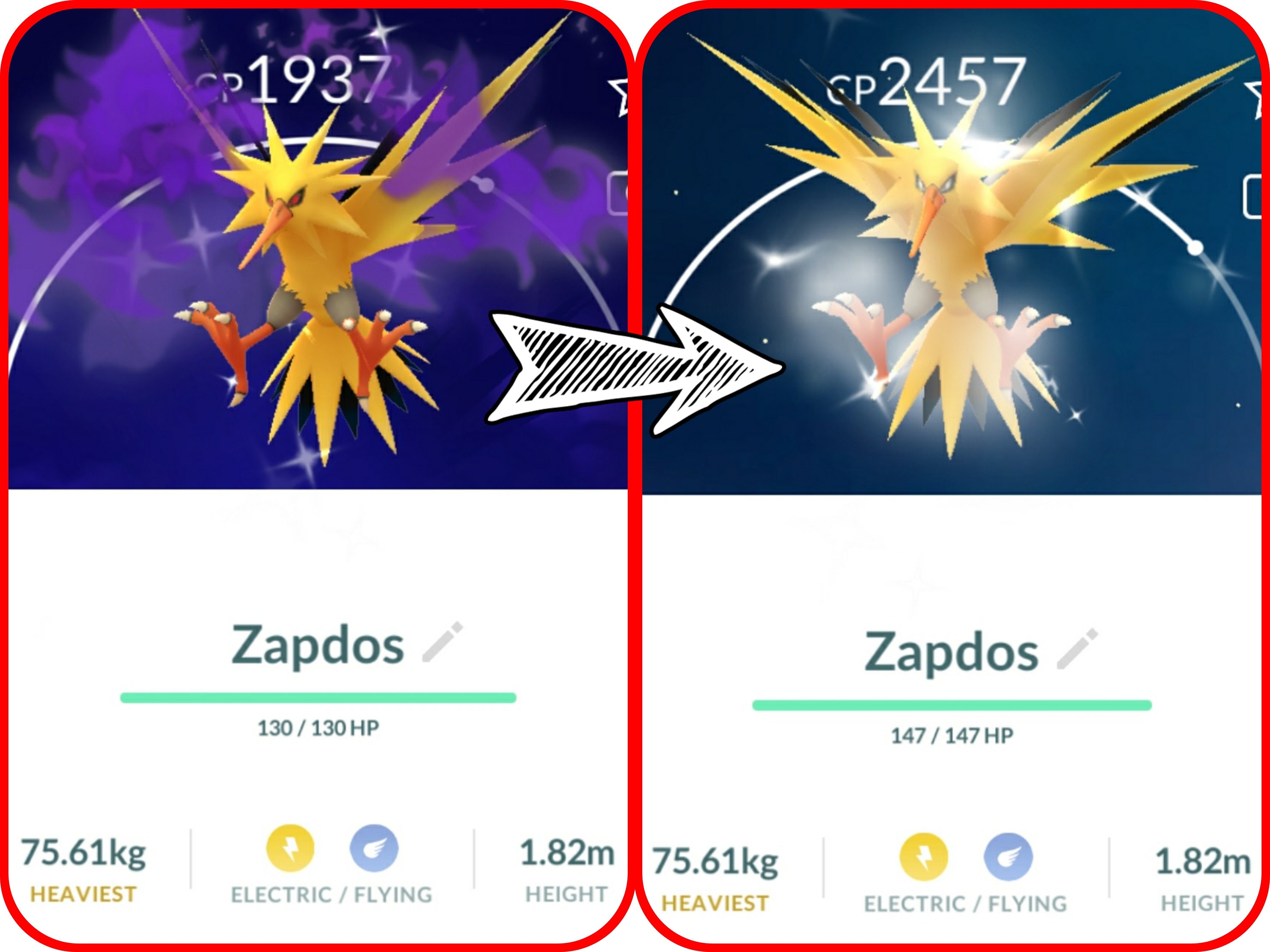 Shiny Zapdos 