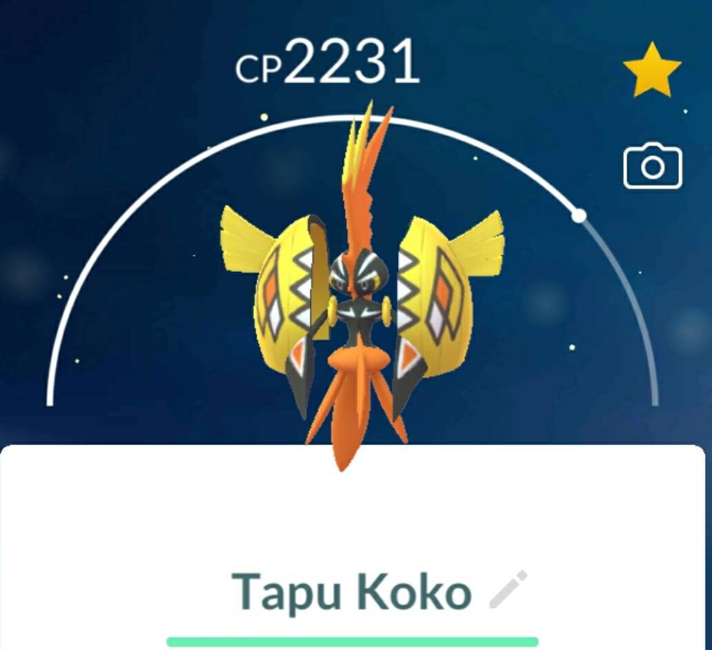 Tapu Koko or Tapu Lele or Tapu Bulu or Tapu Fini Legendary -  Portugal