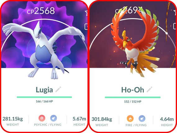 Lugia Pokemon Trade Go