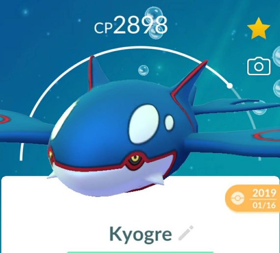 Kyogre  Pokédex