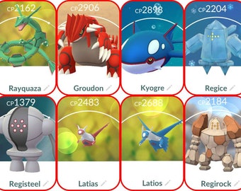 Pokemon Go - Shiny Groudon for Sale to Trade