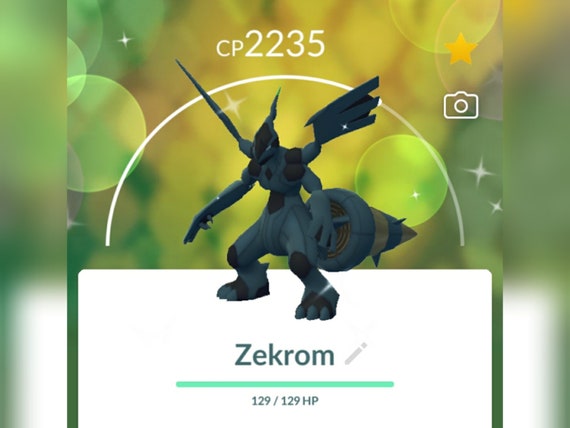 Pokemon Shiny zekrom 1