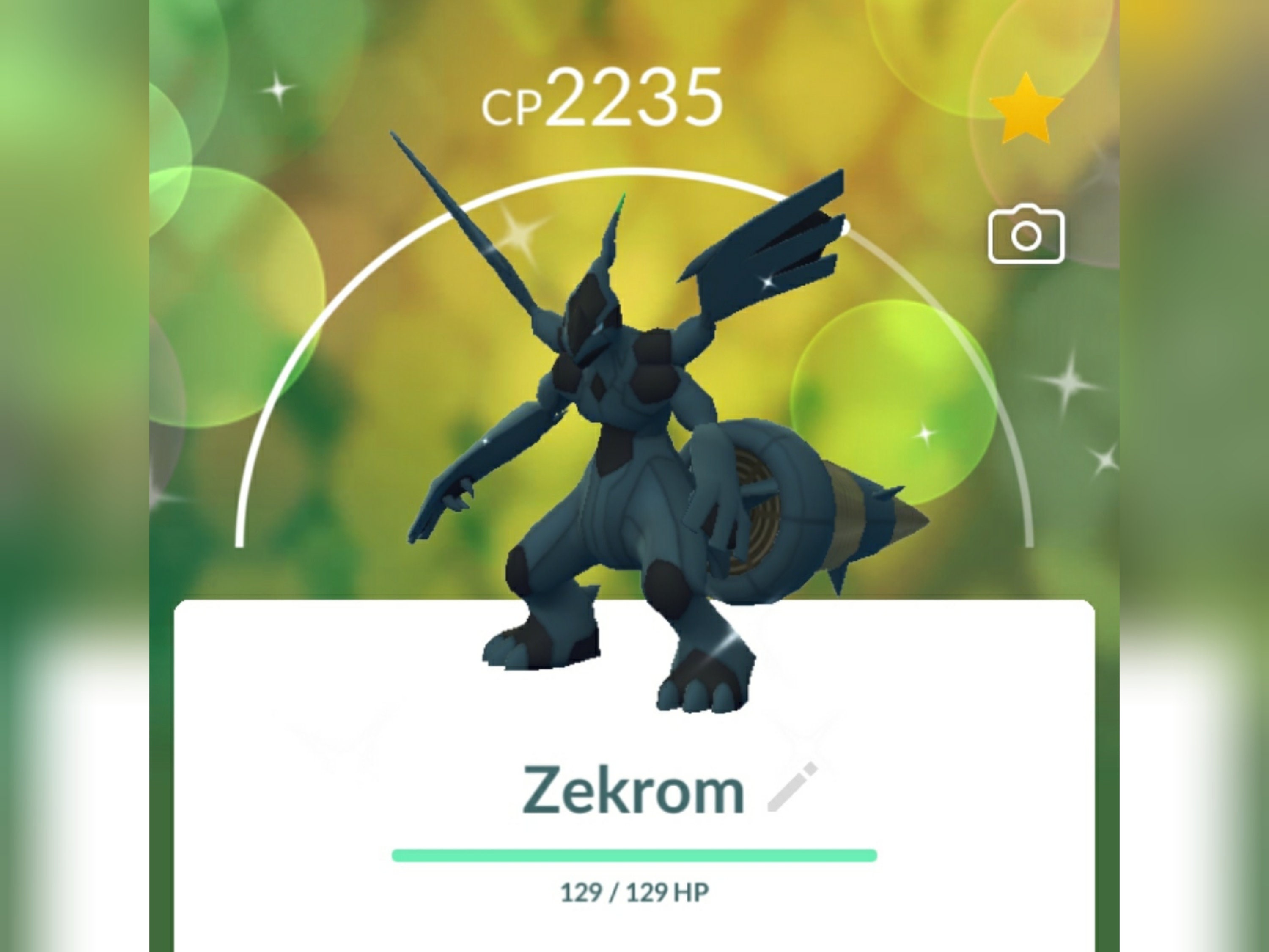 Pokemon Go SHINY RESHIRAM ZEKROM RAID CATCHES CATCH Algeria