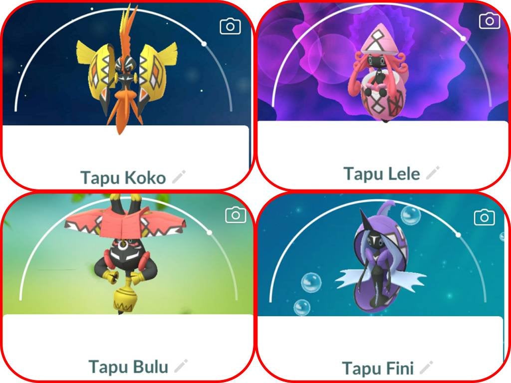 Tapu Koko or Tapu Lele or Tapu Bulu or Tapu Fini Legendary -  Portugal