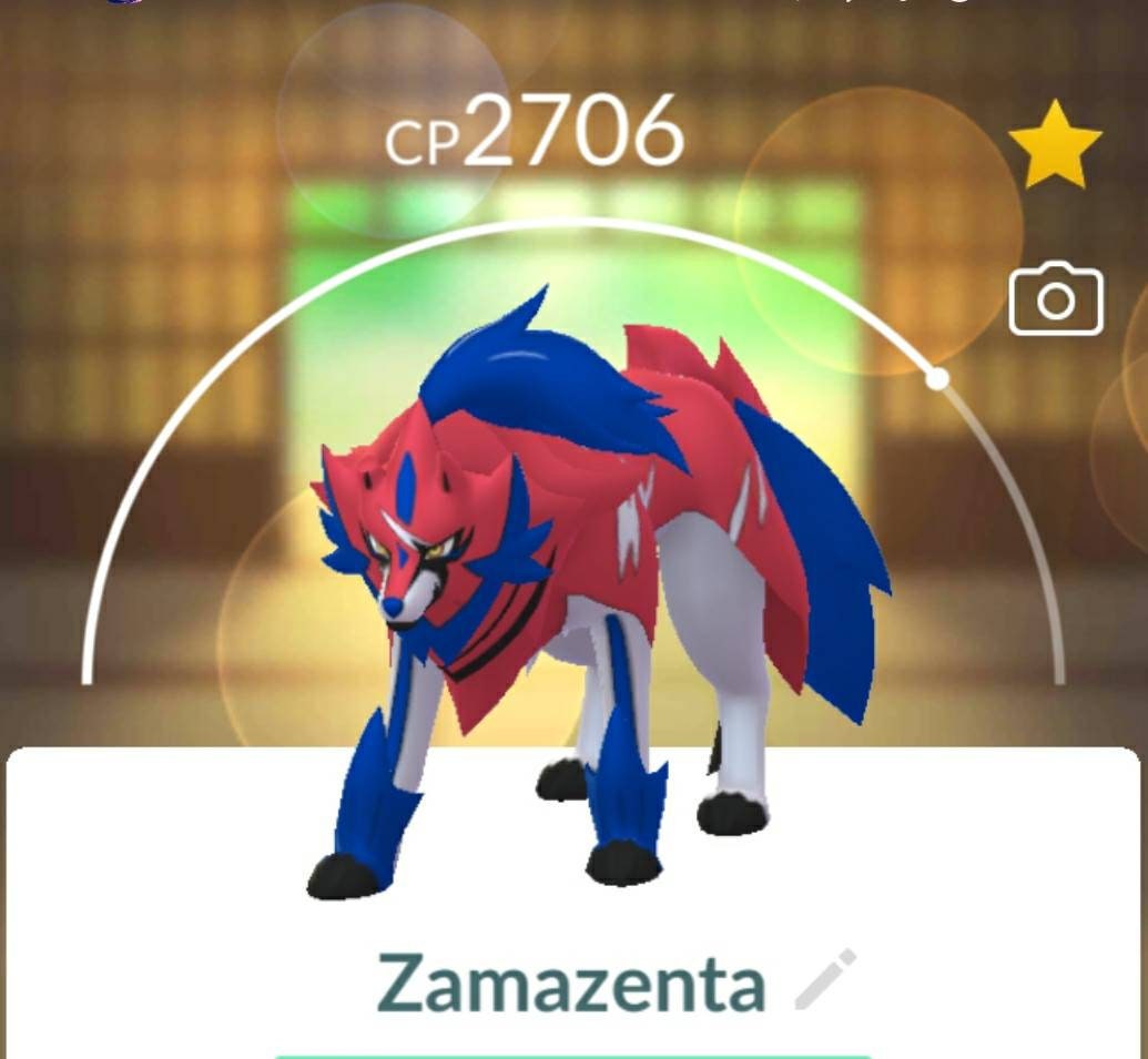 Zamazenta or Zacian or Xerneas or Yveltal Legendary Pokemons