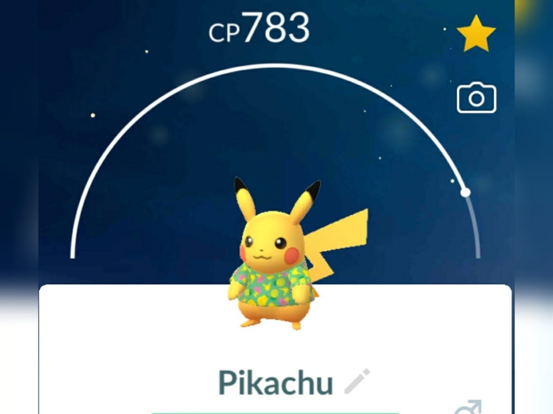 Pokémon Go * Shiny Pikachu Shirt Green Taipei - Male or Female