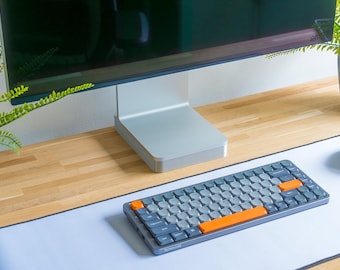 Groep 1: Apple Studio-displaystandaard - zilver (0,5" tot 2")