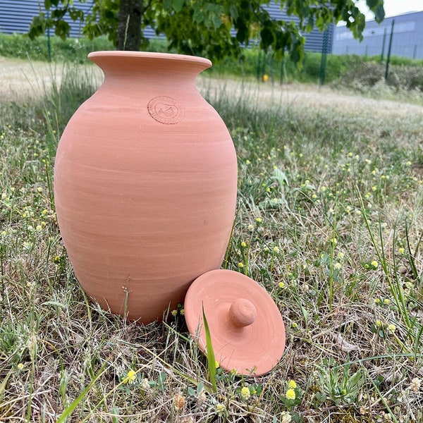 Olla terre cuite taille L (+/- 5L) arrosage potager écologique fabrication artisanale