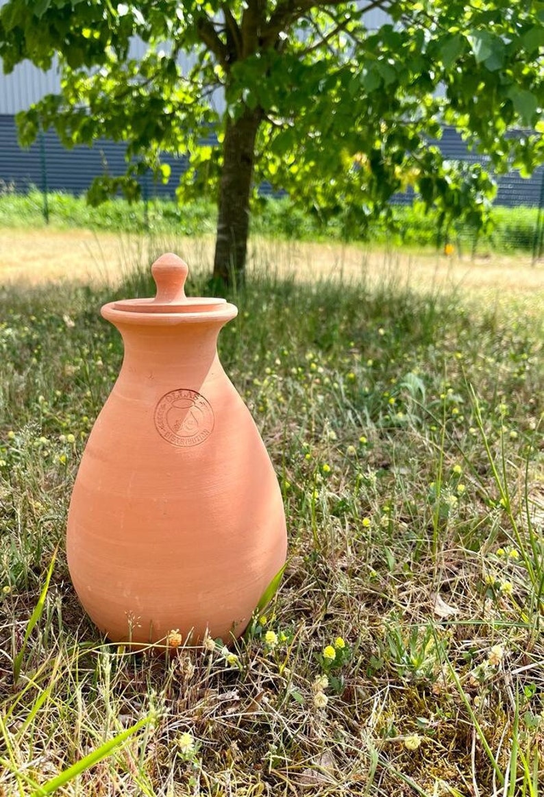 Olla Taille S 1.5L Système d'irrigation Économique Idéal pour Jardinières et Arbustes Poids 1.75 kg Dimensions 13 x 18 cm image 2