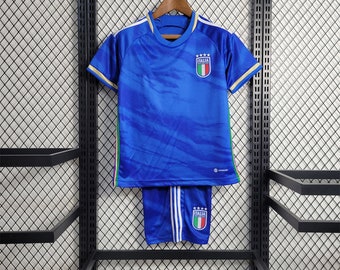 Customization Kids Youth Version 2023-2024 Italy Home Away Premium Soccer Football Jersey Set