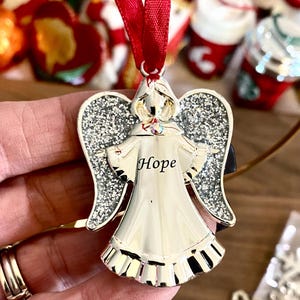 スワロフスキー ( 天使 ) シルバークリスタル フィギア