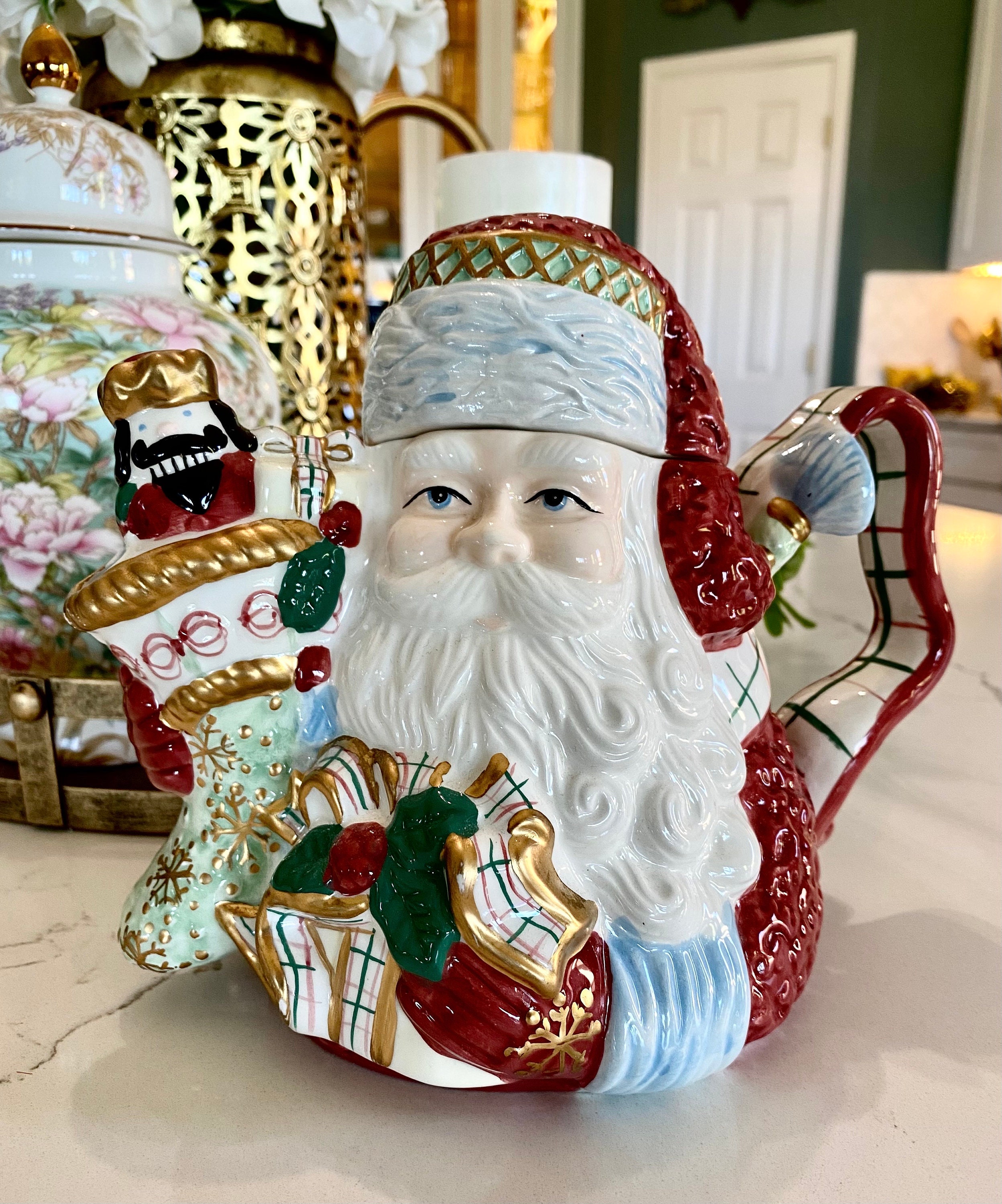 1990年 陶器 サンタクロースの家 NORTH POLE SERIES 1990年 陶器 サンタクロースの家 NORTH POLE SERIES