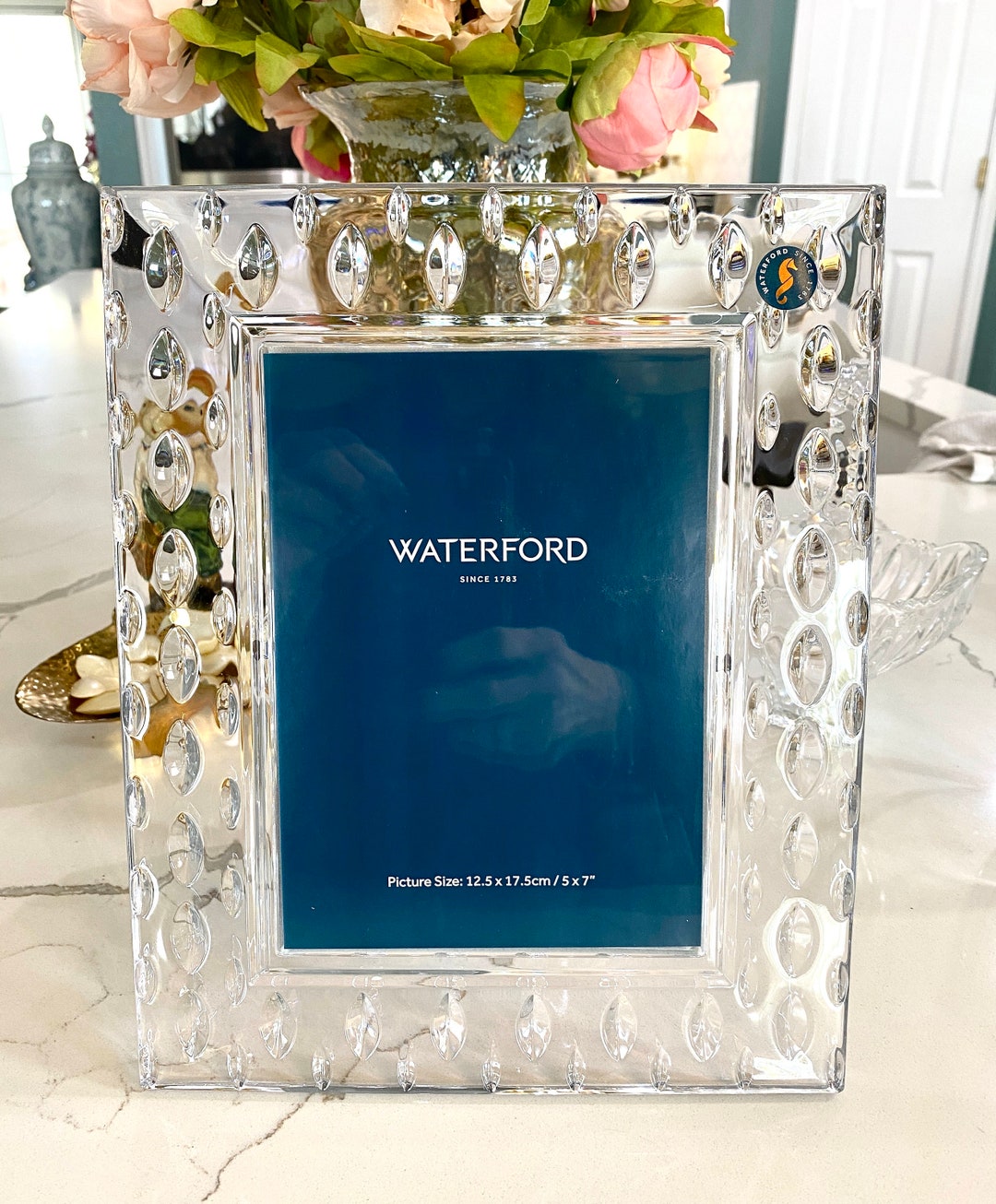 Waterford Crystal Enis Collection 5 X 7 Picture Frame Anniversary