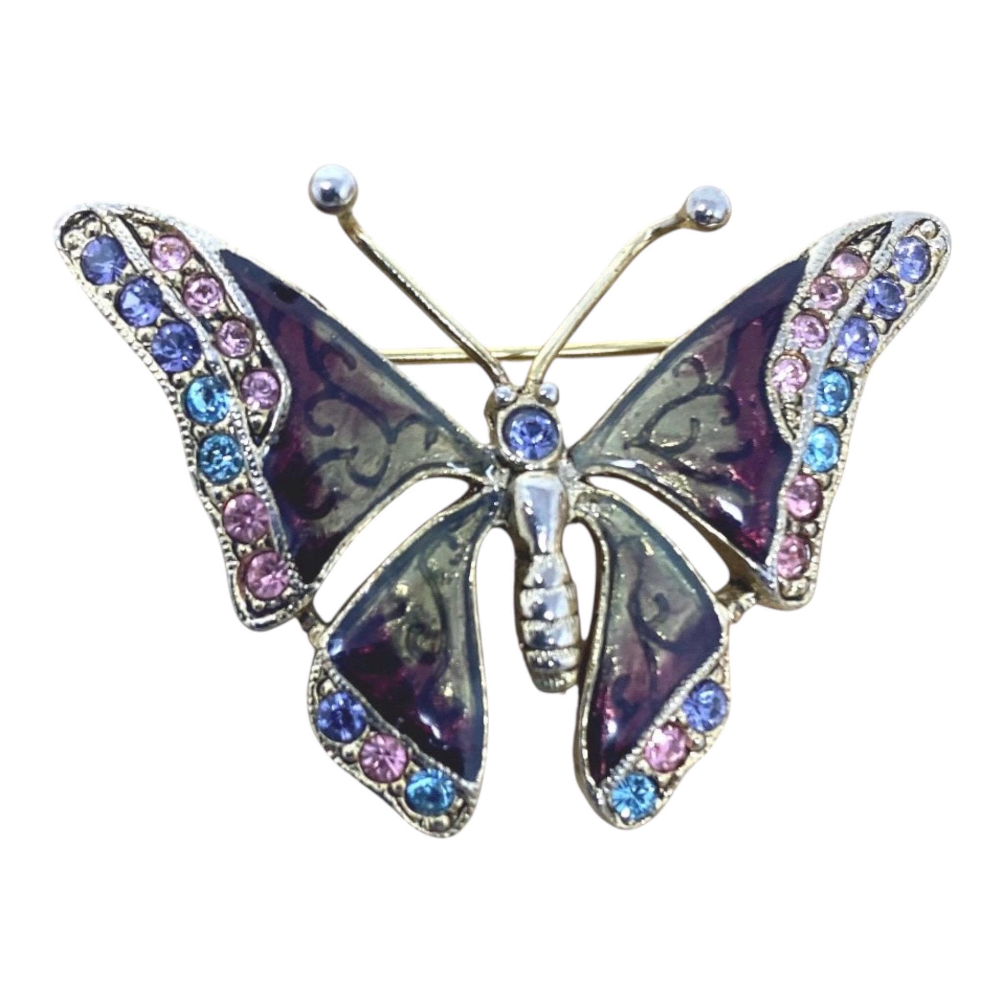 Lc Butterfly Brooch - Etsy Canada