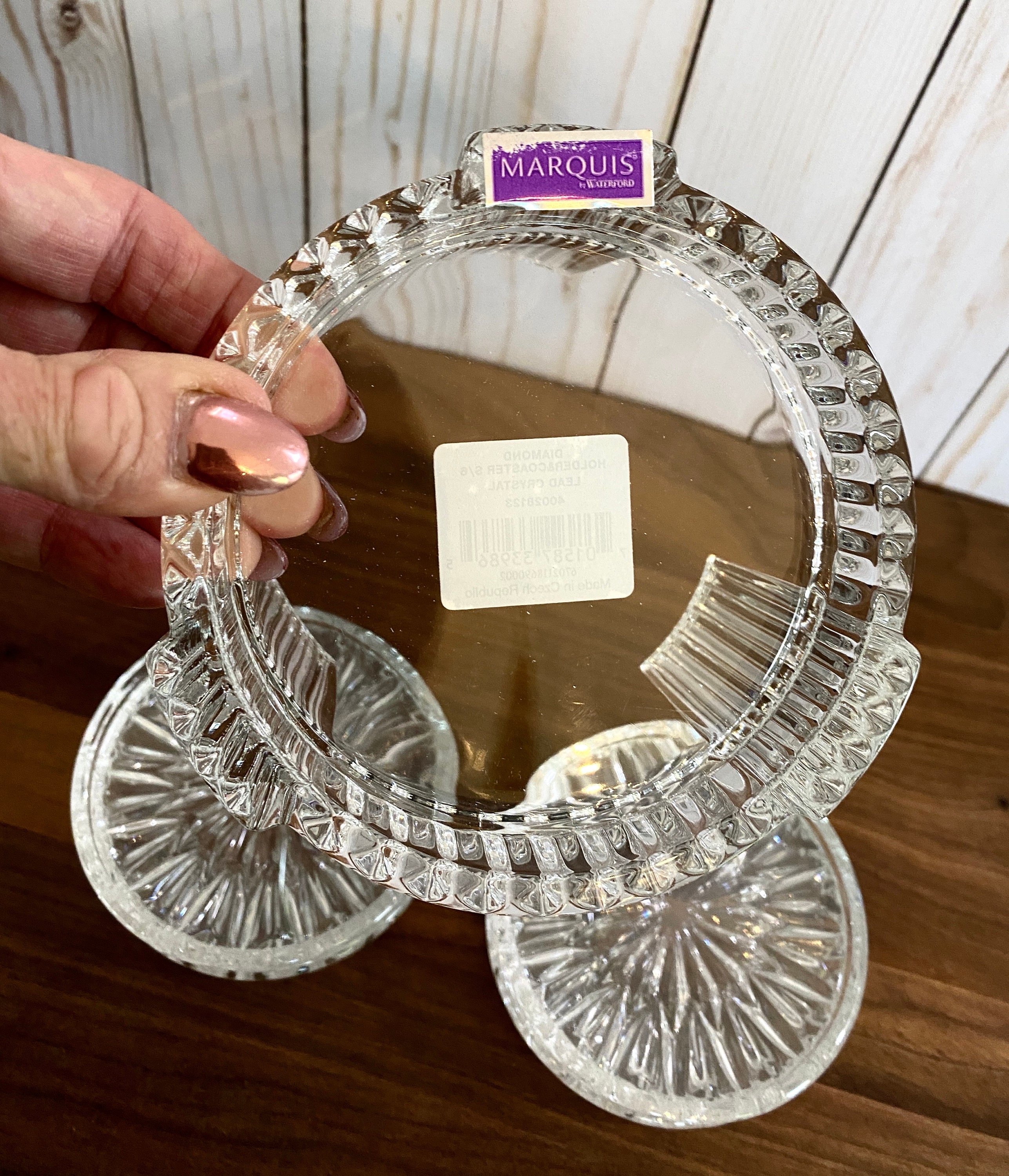  Crystal ウォーターフォード リズモアボトルコースター Waterford Crystal ウォーターフォード リズモアボトルコースター