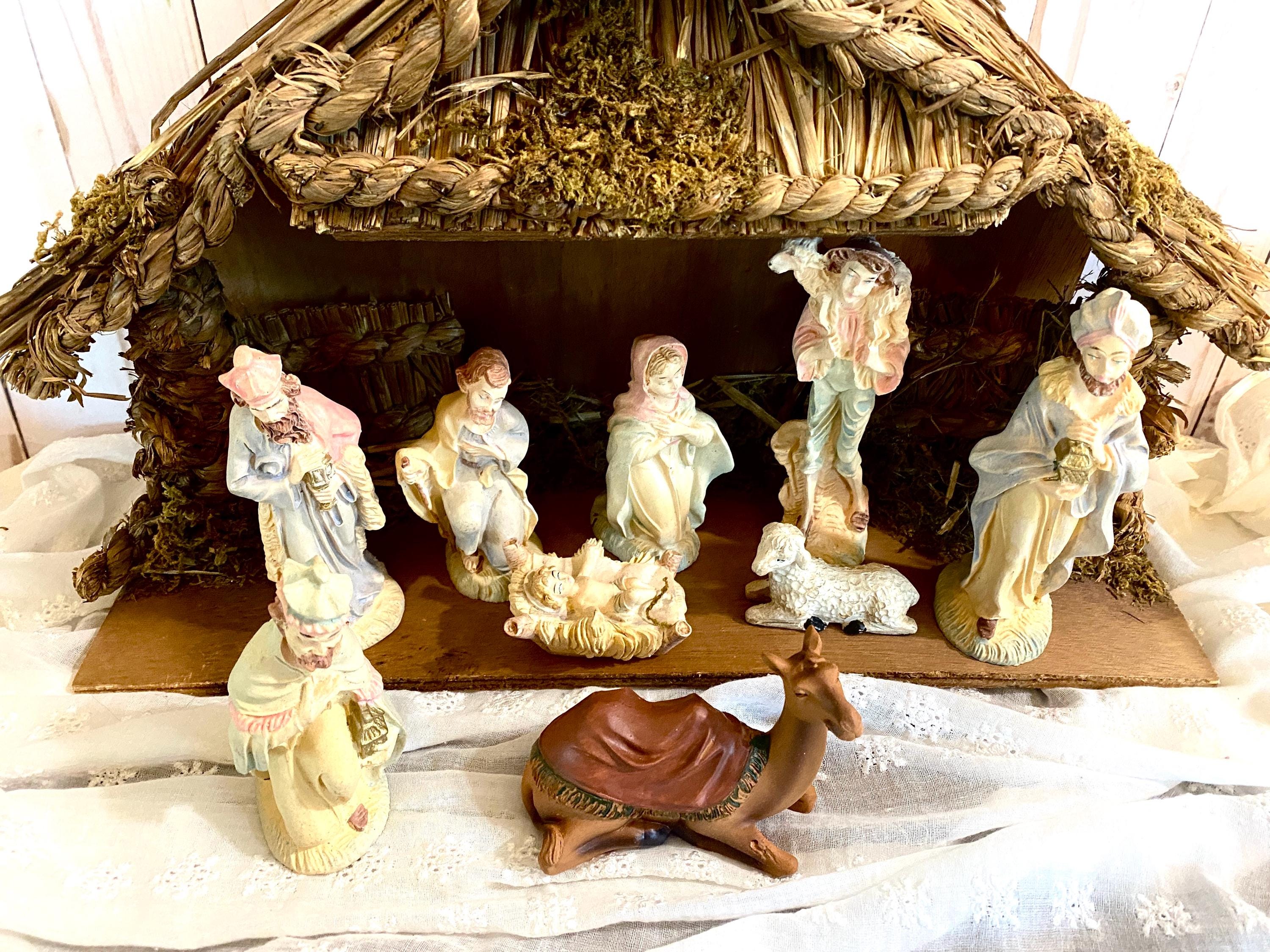 クリスマス キリスト降誕キャンドルホルダー 【三人の博士とベツレヘム】