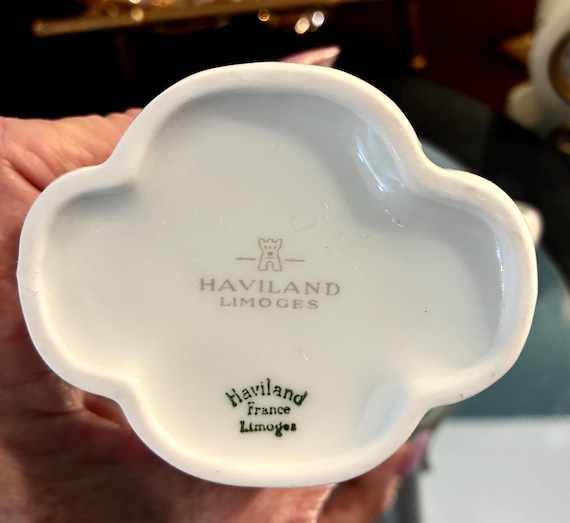 新品LIMOGES Havilandリモージュ　アビランドフラワーベース花瓶 LIMOGES Havilandリモージュ アビランドフラワーベース 花瓶