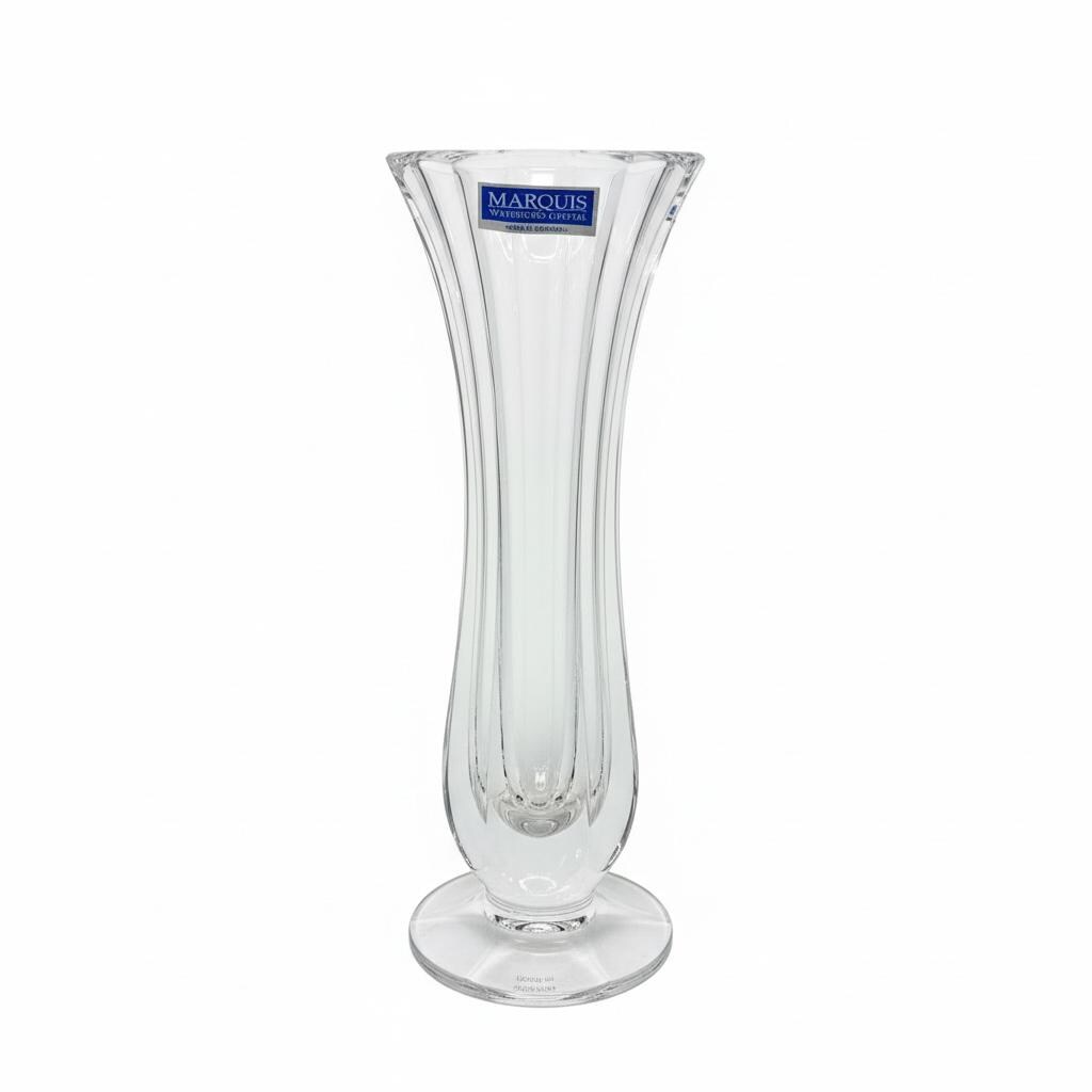 ウォーターフォード クリスタル花瓶 約23cm  箱付き 花瓶 ⁑新品⁑ crystal ウォーターフォード クリスタル 花瓶 一輪挿し
