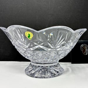 WATERFORD Crystal 10” Newgrange Pedestal Bowl NEW in Box 40030267 Wedding Gifts