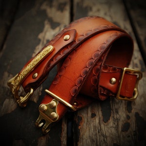 Vintage Cavalry Genuine Leather Belts / Western Men's Belts
