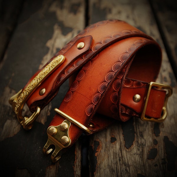 Vintage Cavalry Genuine  Leather Belts / Western Men's Belts