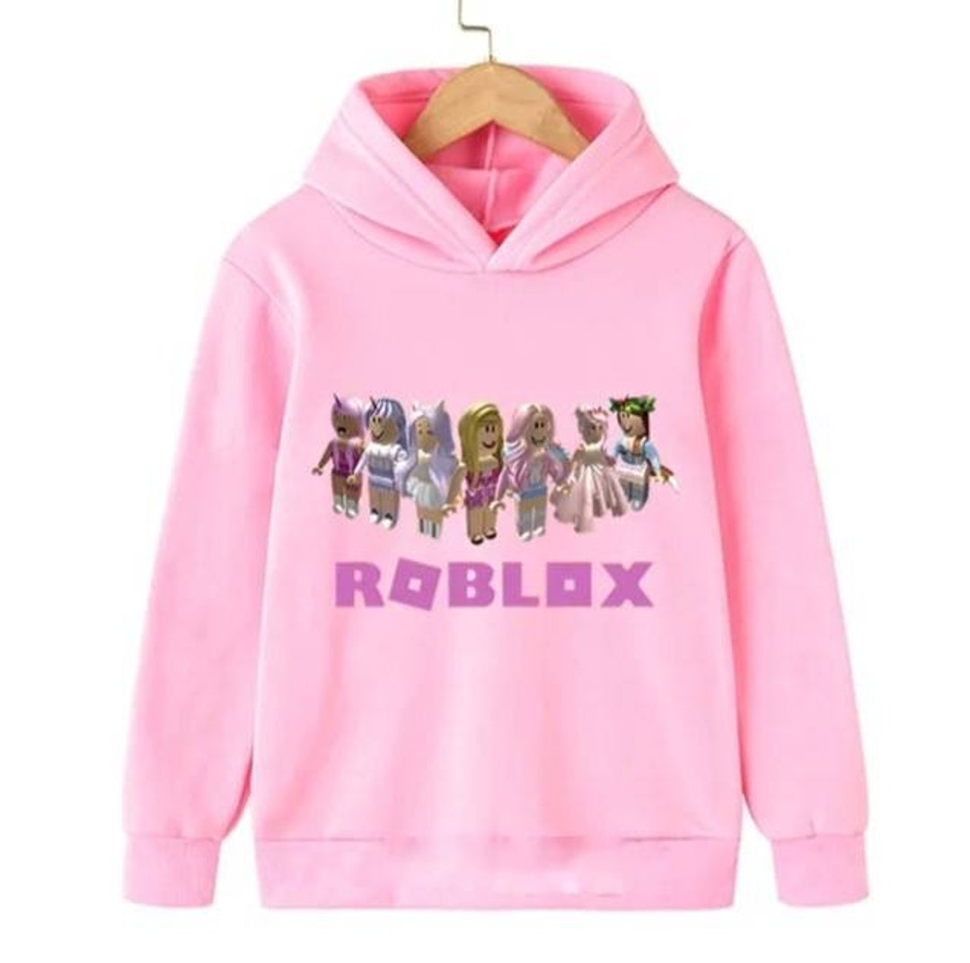 Roblox Girls Birthday Party Hoody/ Roblox Girls Outfit/ Roblox Etsy UK