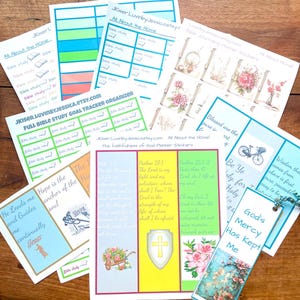 Bijbeljournaalbenodigdheden/Bijbeljournaal sticker/plannerstickers/Bijbeljournaal/Kerstcadeaus/cadeau voor haar/moeder cadeau/Moederdagcadeau