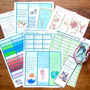 Bijbeljournaalbenodigdheden/Bijbeljournaal sticker/plannerstickers/Bijbeljournaal/Kerstcadeaus/cadeau voor haar/moeder cadeau/Moederdagcadeau