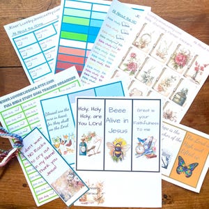 Bijbeljournaalbenodigdheden/Bijbeljournaal sticker/plannerstickers/Bijbeljournaal/Kerstcadeaus/cadeau voor haar/moeder cadeau/Moederdagcadeau