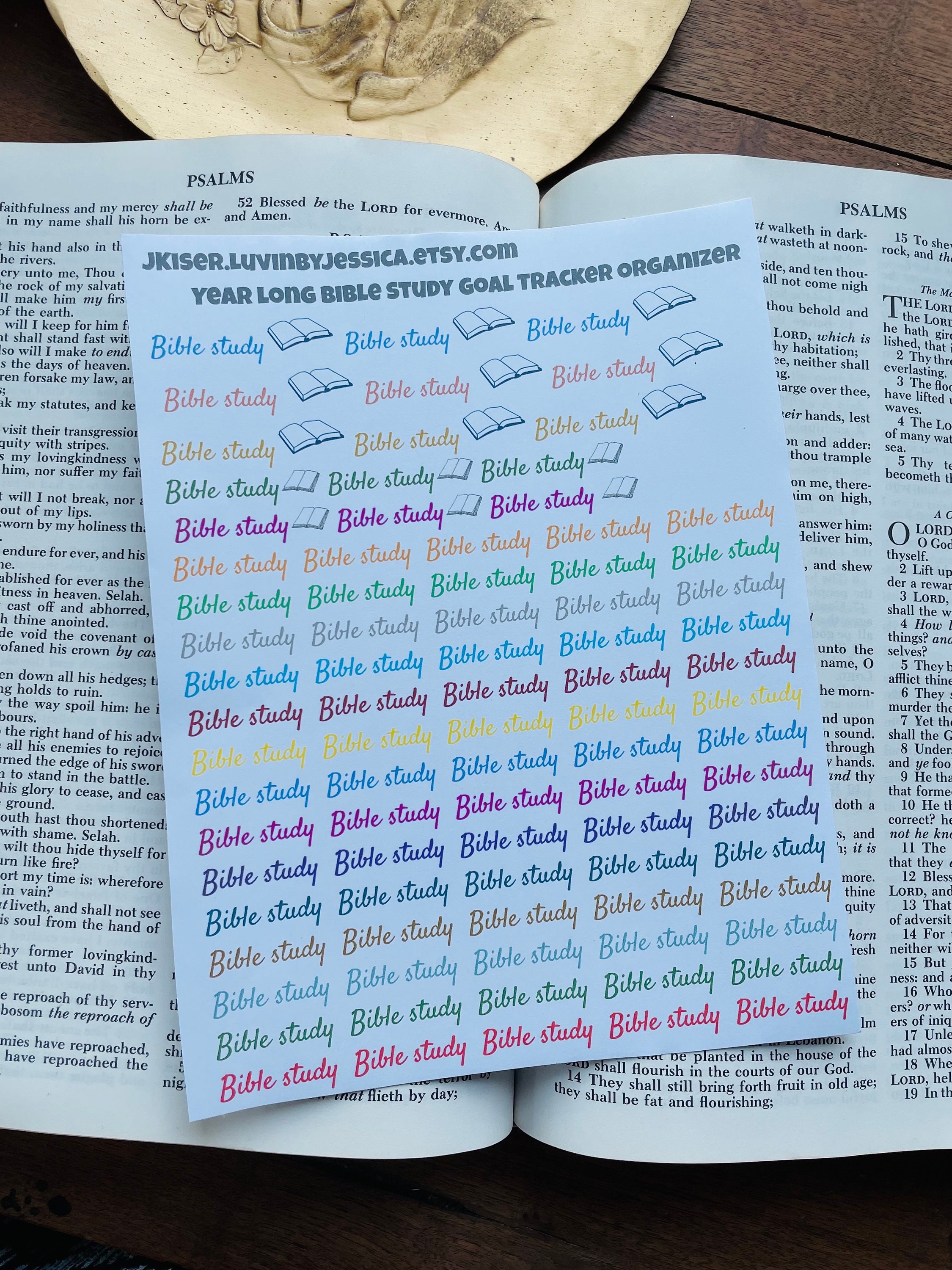 Bible Journaling (Faith 02) Script Stickers for Planners and Journals – A  Glittery Life Plans