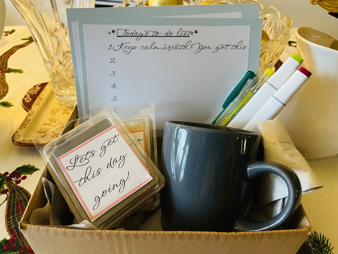 Planner Gift Box Thank You Gift Idea Box Handmade Gift Thank Etsy