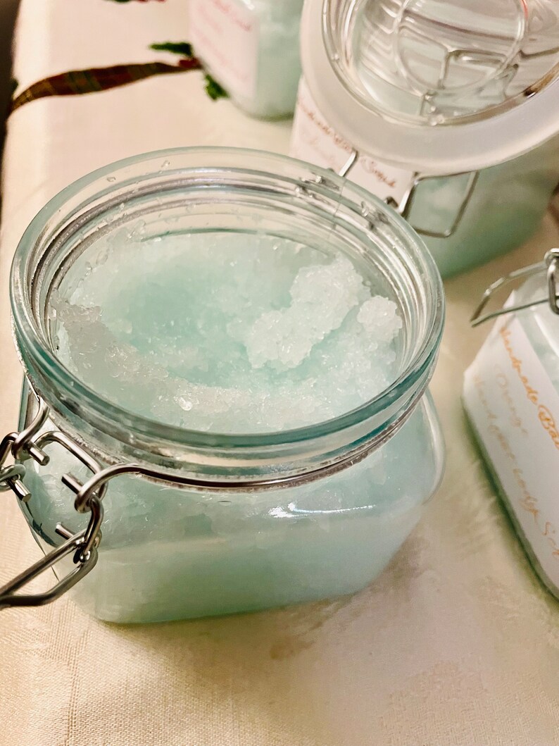 Natural Handmade Bath Scrub Skin Exfoliating Foot Scrub Hand Scrub Body