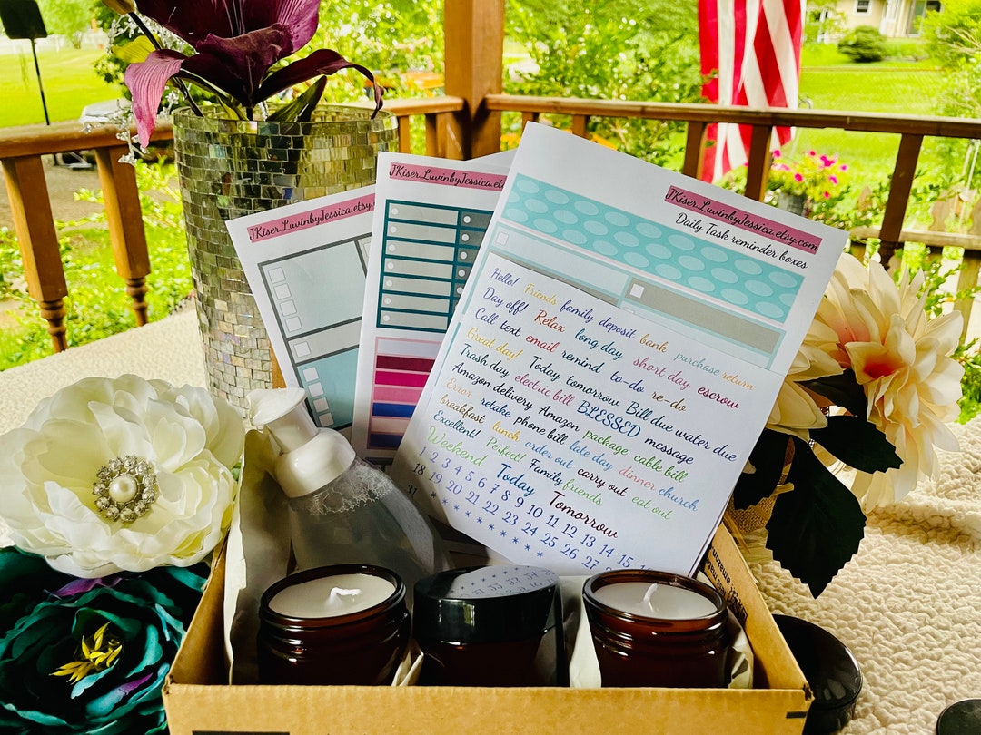 Planner Gift Box Handmade Gifts Personalized Gifts Box Etsy