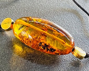 Natural Honey Amber Pendant, Baltic Amber