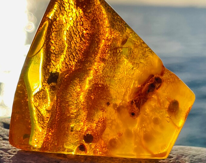 Natural Amber Stone, Natural Honey Baltic Amber, Natural Amber Stone