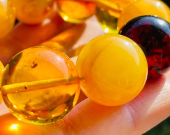 Round Gemstone Bracelet , Huge  Natural Gemstone Bracelet , Multicolour Bracelet,  Bracelet from Natural Gemstones