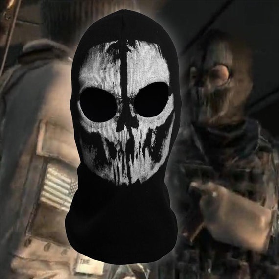 CALL OF DUTY Ghost Mask Balaclava Hat + Skull Adult Face Mask