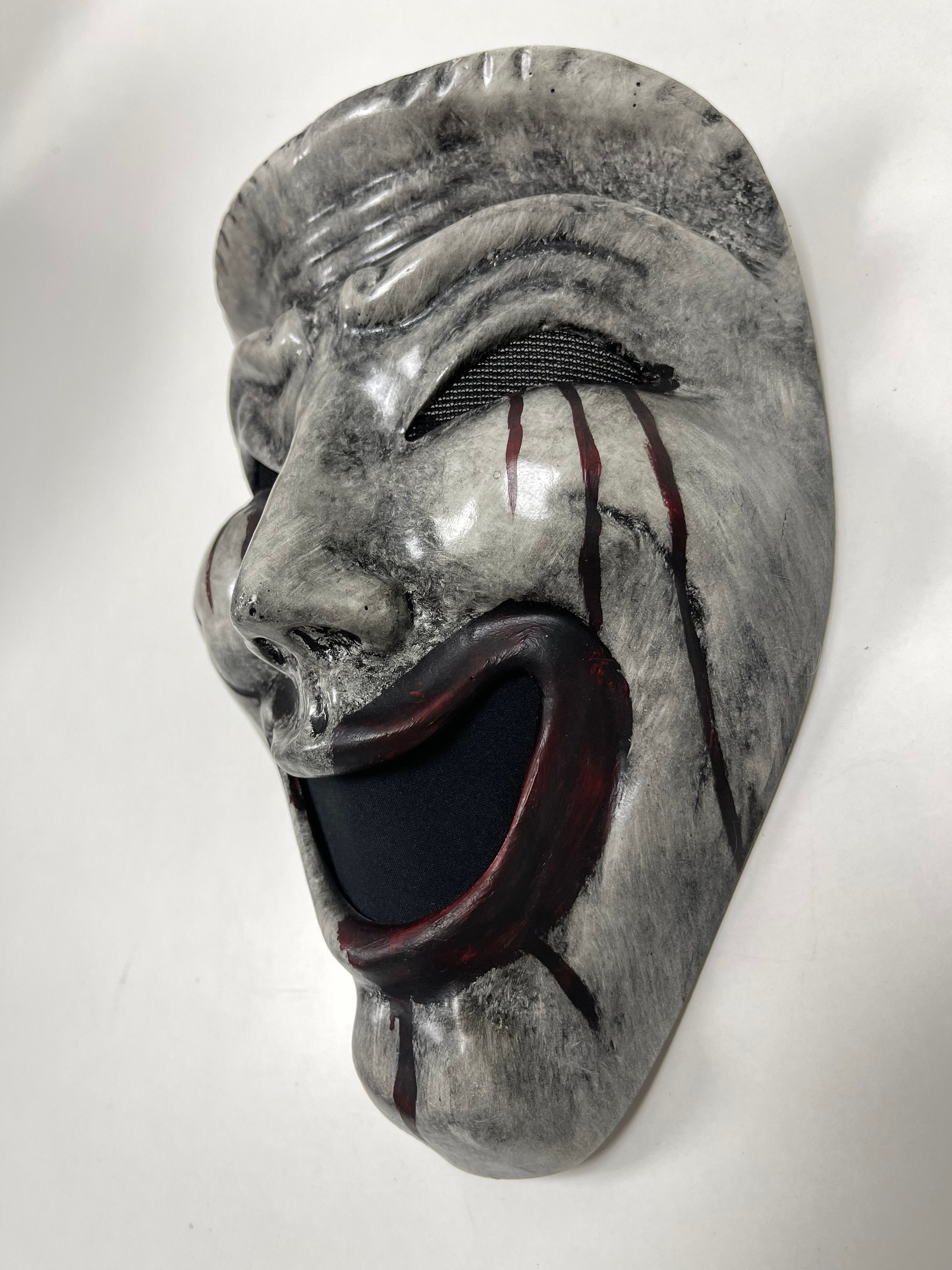 Blood Stain SCP 035 Mask Comedy Mask Tragedy Mask Wearable 