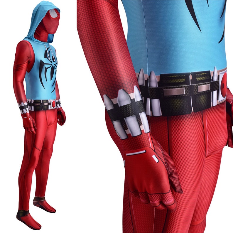 Scarlet Spiderman Suit Customization. Scarlet Spiderman Etsy