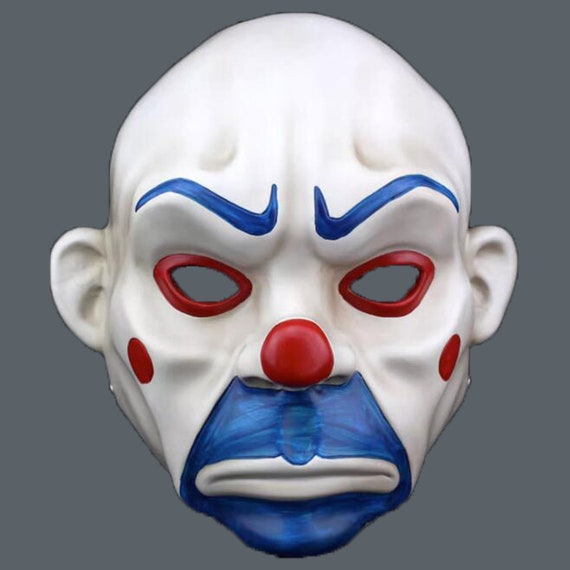 With The Joker Bank Robbery Mask