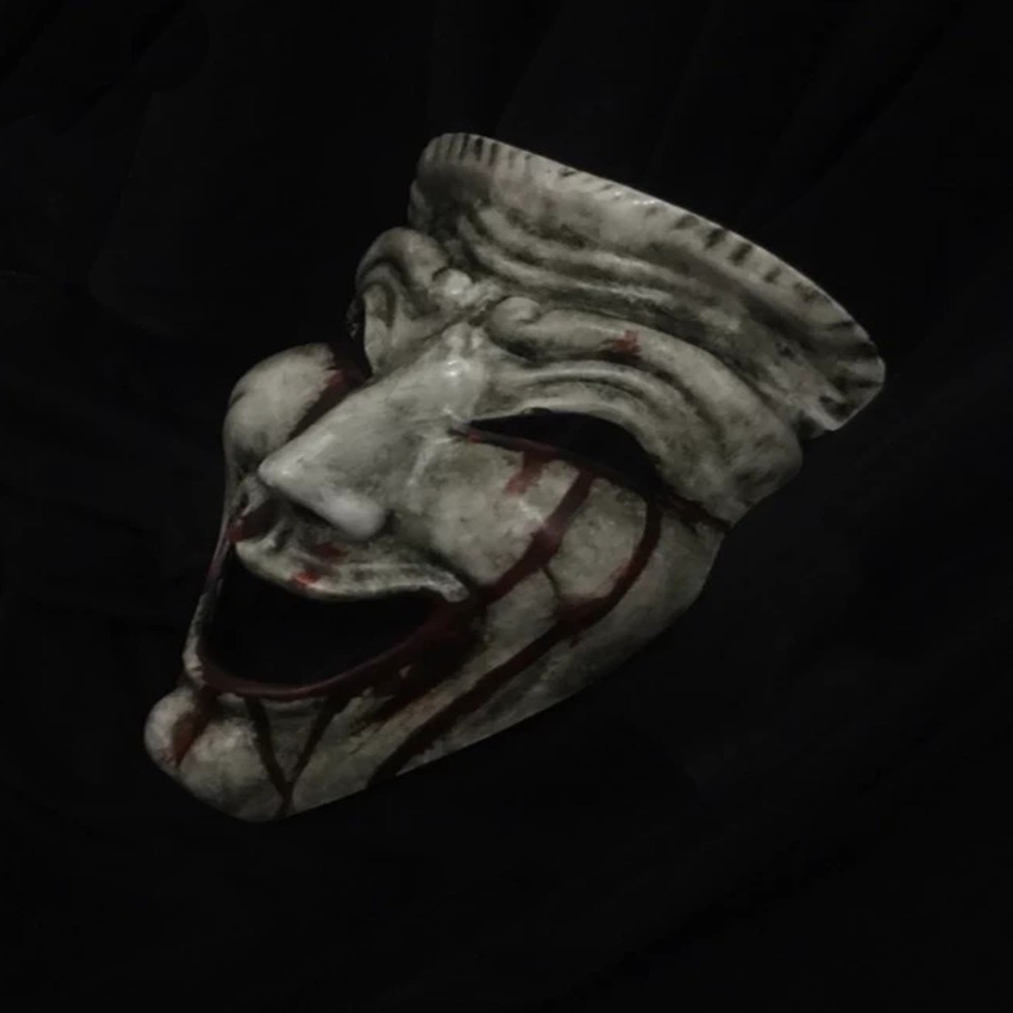 Blood Stain SCP 035 Mask Comedy Mask Tragedy Mask Wearable 
