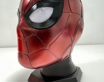 Iron Spider Man Mask, Avenger RPG Custom Wearable Glow Helmet Peter Parker Mask