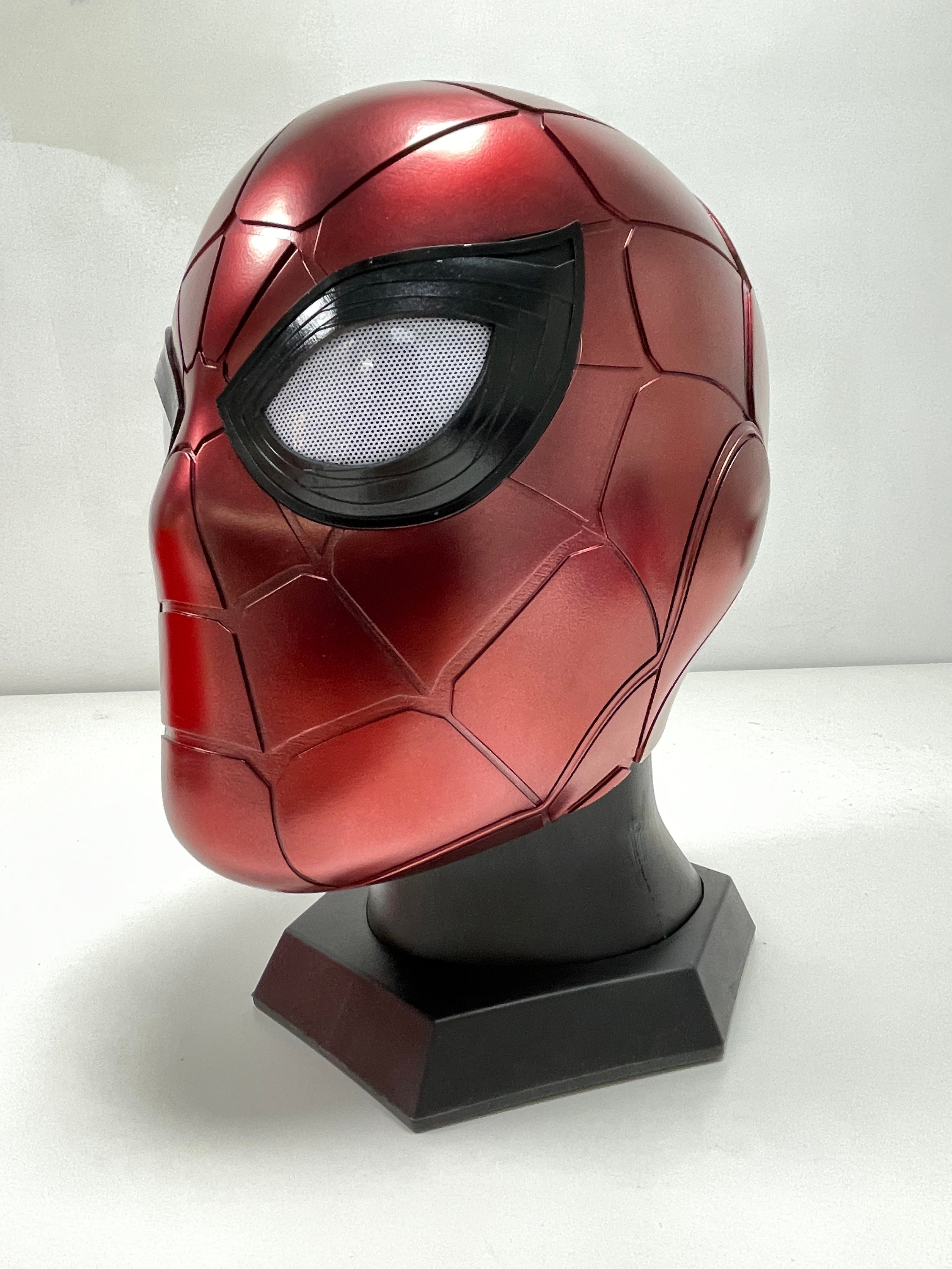 Iron Spider Man Mask Avenger RPG Custom Wearable Glow Helmet Etsy
