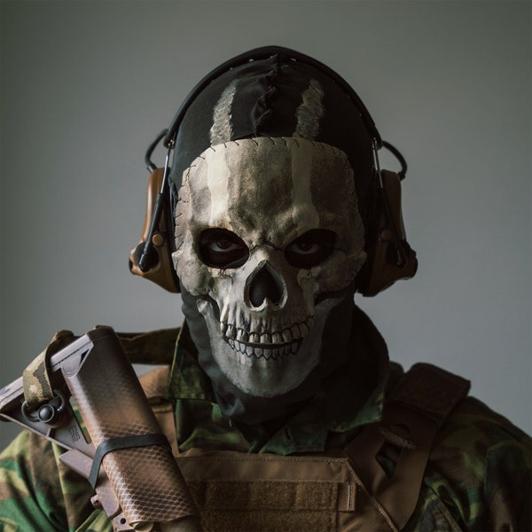 Ghost Mask Mw2 Etsy