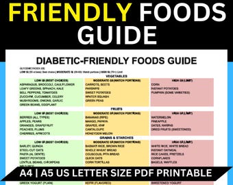 Ensemble du Guide alimentaire pour le diabète : indice glycémique et planification des repas (PDF)