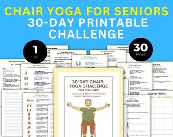 Gentle Chair Yoga for Senior Men, Easy Seated Stretches for Comfort, Balance & Everyday Movement