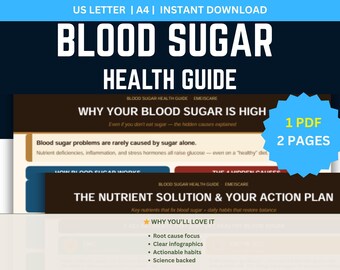 Blood Sugar Health Guide, Glucose Balance, Insulin Resistance, Metabolic Wellness, Diabetes Support, Hormone Health, Nutrition Infographic