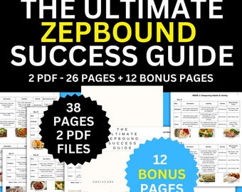 Plan de dieta Zepbound, plan de comidas de 4 semanas con recetas en PDF, plan de dieta GLP-1, alimentos GLP-1 para bajar de peso, alimentos para aumentar los niveles de GLP-1 de forma natural