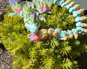 Mystical Unicorn Flying Dragon